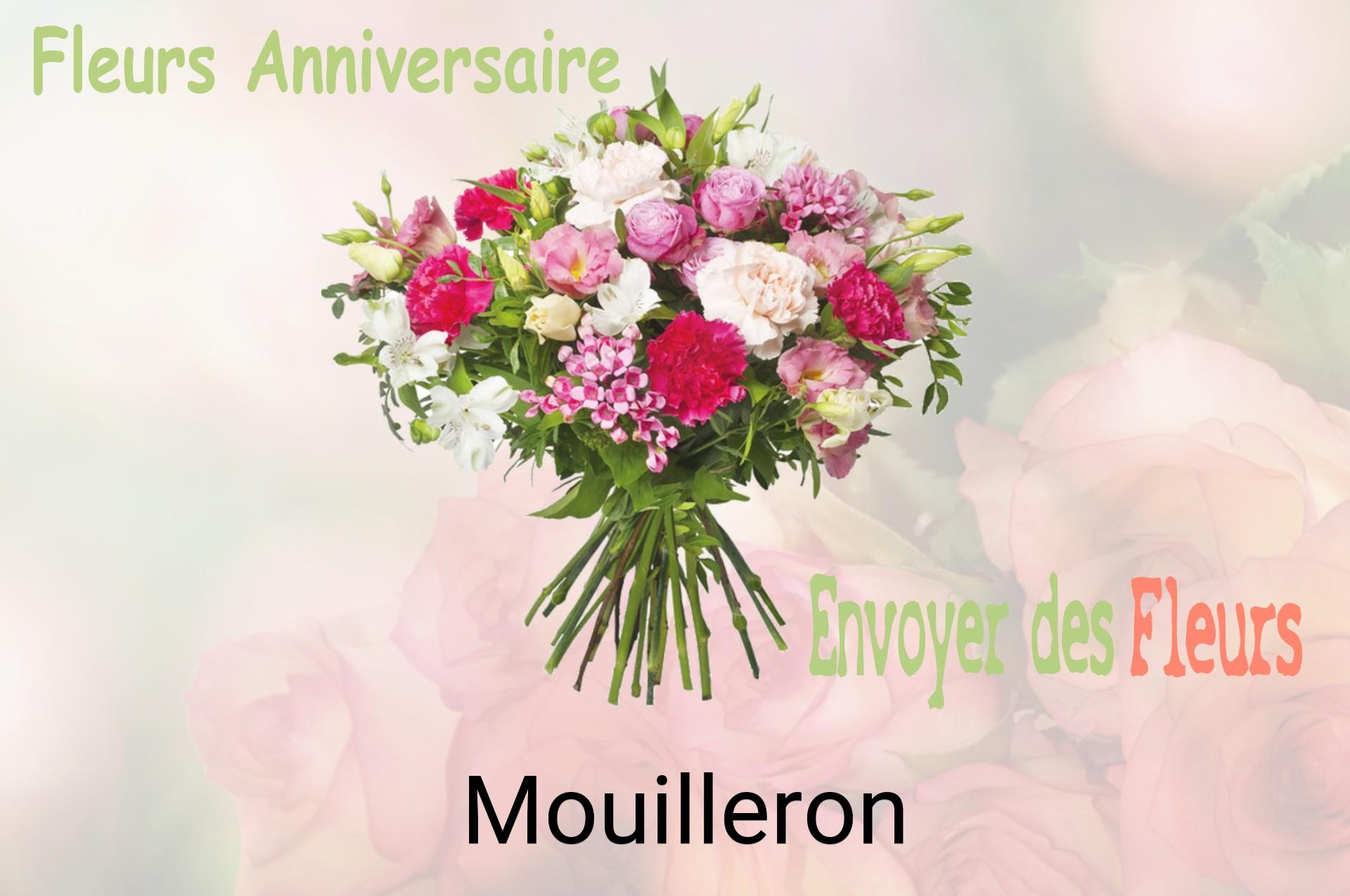 Bouquet de fleurs d’anniversaire livré à Mouilleron
